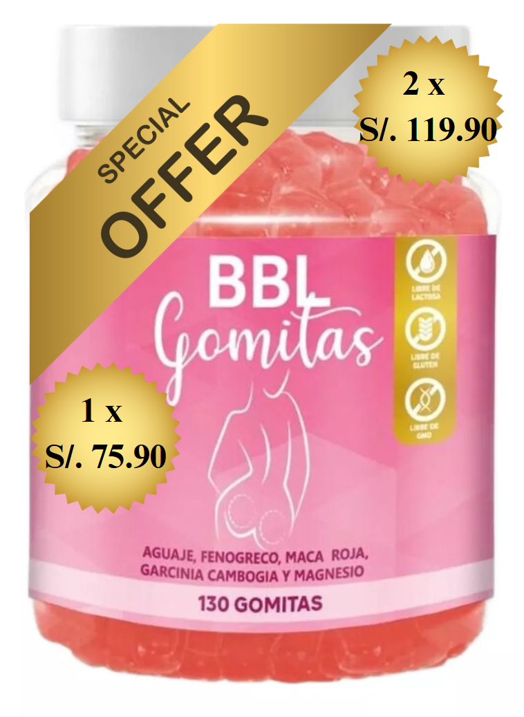 Gomitas de aguaje BBL