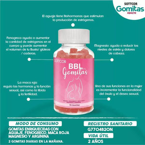 Gomitas de aguaje BBL